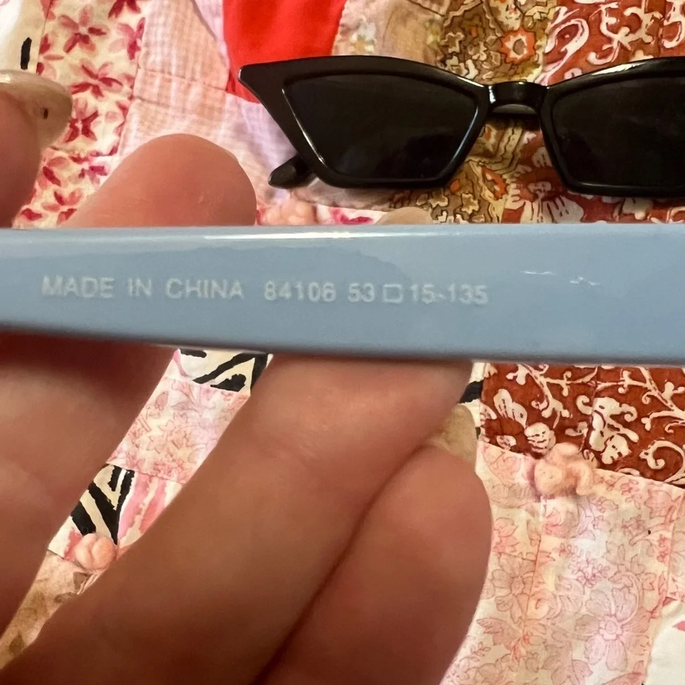 A.J. Morgan Black and Light Blue Sunglasses Duo - Picture 5 of 7